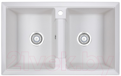 Мойка кухонная GRANULA GR-8101 (арктик) - фото