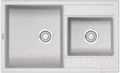 Мойка кухонная GRANULA GR-8201 (арктик) - фото