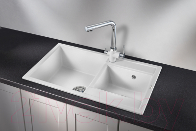 Мойка кухонная GRANULA GR-8201 (арктик)