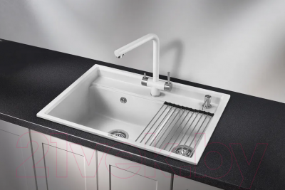 Мойка кухонная GRANULA KS-7302 (арктик)