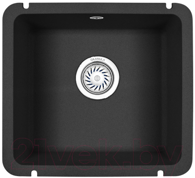 Мойка кухонная GRANULA GR-3601 (черный) - фото