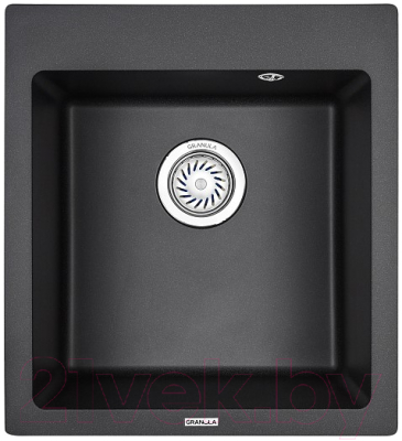 Мойка кухонная GRANULA GR-4651 (черный) - фото