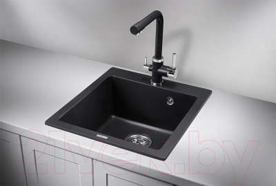 Мойка кухонная GRANULA GR-4651 (черный)