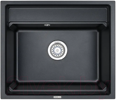 Мойка кухонная GRANULA KS-6003 (черный) - фото