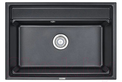 Мойка кухонная GRANULA KS-7301 (черный) - фото