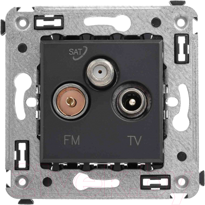 Розетка DKC Avanti TV-FM-SAT / 4412533 - фото