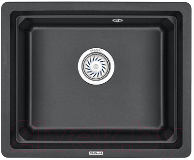 Мойка кухонная GRANULA KS-5501 (черный) - фото