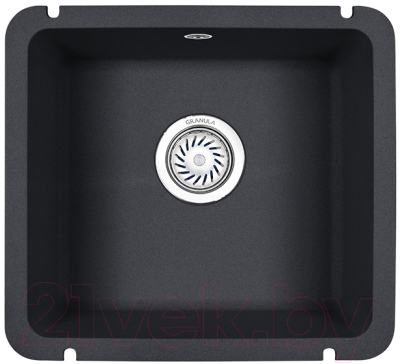 Мойка кухонная GRANULA GR-3601 (шварц) - фото