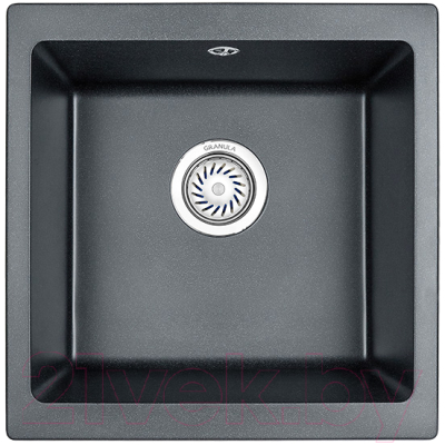 Мойка кухонная GRANULA GR-4451 (шварц) - фото