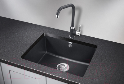 Мойка кухонная GRANULA GR-5551 (шварц)