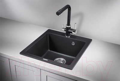 Мойка кухонная GRANULA GR-4651 (шварц)