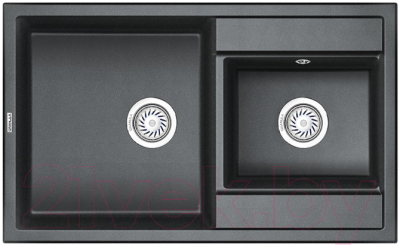 Мойка кухонная GRANULA GR-8201 (шварц) - фото