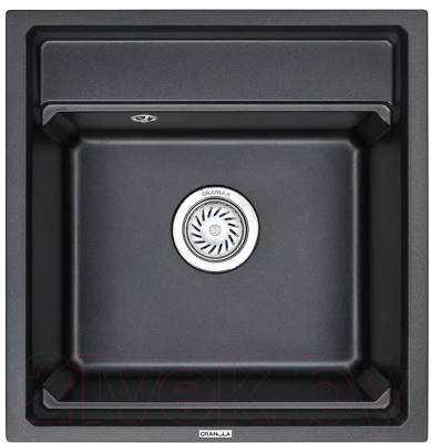 Мойка кухонная GRANULA KS-5002 (шварц) - фото