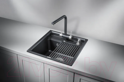 Мойка кухонная GRANULA KS-5002 (шварц)