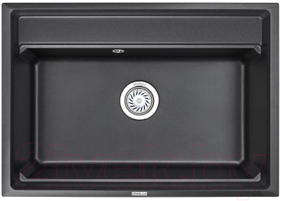 Мойка кухонная GRANULA KS-7301 (шварц) - фото