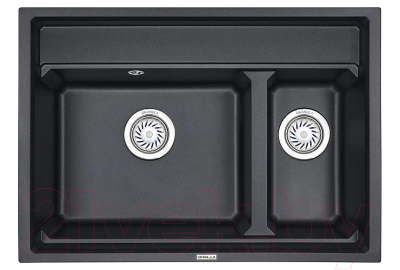 Мойка кухонная GRANULA KS-7302 (шварц) - фото