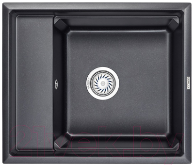 Мойка кухонная GRANULA KS-6004 (шварц) - фото