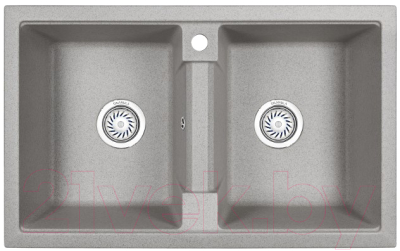 Мойка кухонная GRANULA GR-8101 (базальт) - фото