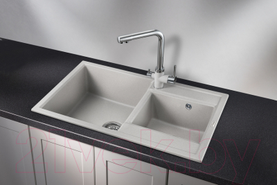 Мойка кухонная GRANULA GR-8201 (базальт)