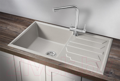 Мойка кухонная GRANULA GR-8601 (базальт)