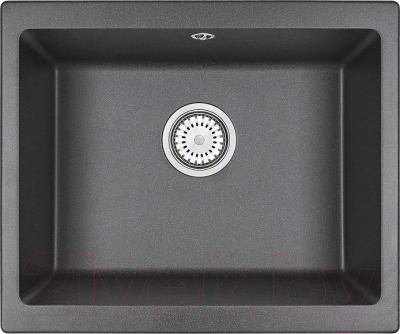 Мойка кухонная GRANULA GR-5551 (графит) - фото