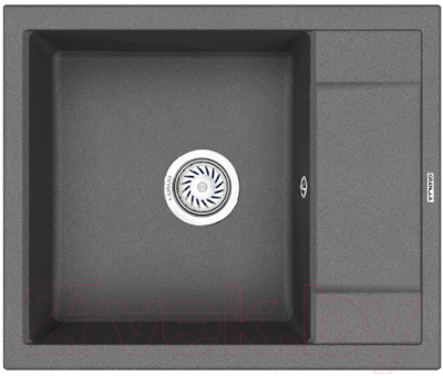 Мойка кухонная GRANULA GR-6002 (графит) - фото