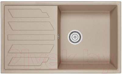 Мойка кухонная GRANULA GR-8601 (песочный) - фото