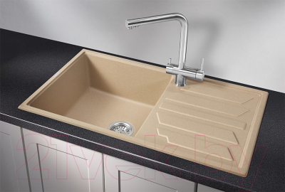 Мойка кухонная GRANULA GR-8601 (песочный)