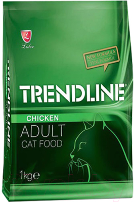 Сухой корм для кошек Trendline С курицей (1кг) - фото