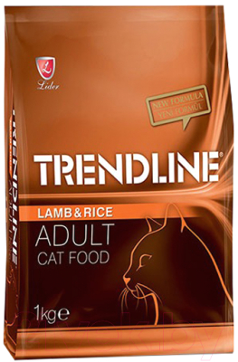 Сухой корм для кошек Trendline С ягненком и рисом - фото