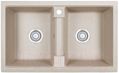 Мойка кухонная GRANULA GR-8101 (пирит) - фото