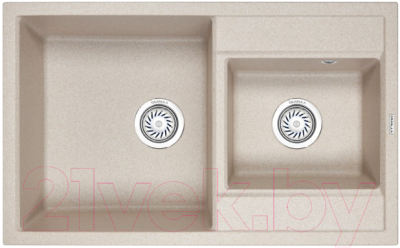 Мойка кухонная GRANULA GR-8201 (пирит) - фото