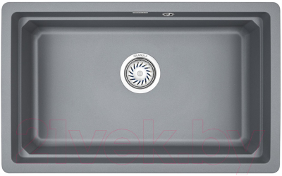 Мойка кухонная GRANULA KS-7303 (алюминиум) - фото