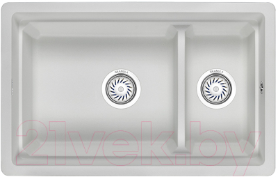 Мойка кухонная GRANULA KS-7304 (арктик) - фото