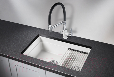 Мойка кухонная GRANULA KS-7304 (арктик)