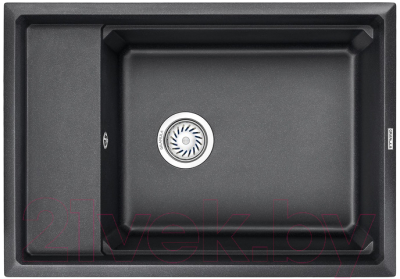Мойка кухонная GRANULA KS-7305 (черный) - фото