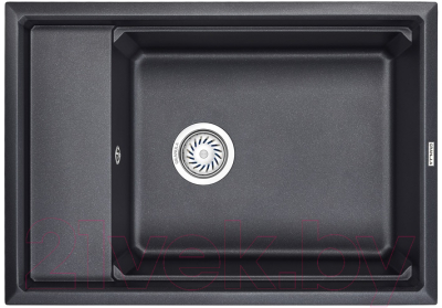 Мойка кухонная GRANULA KS-7305 (шварц) - фото