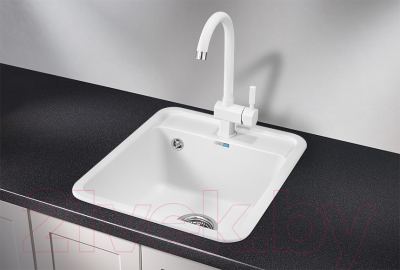 Мойка кухонная GRANULA ST-4202 (белый)