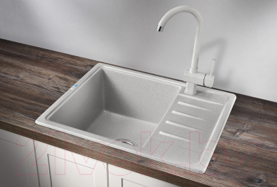 Мойка кухонная GRANULA ST-5803 (базальт)