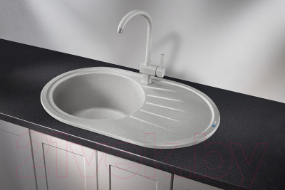 Мойка кухонная GRANULA ST-7601 (базальт)