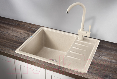 Мойка кухонная GRANULA ST-5803 (бежевый)