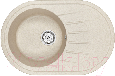 Мойка кухонная GRANULA ST-7601 (бежевый) - фото