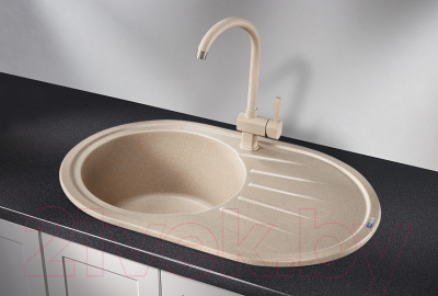 Мойка кухонная GRANULA ST-7601 (бежевый)