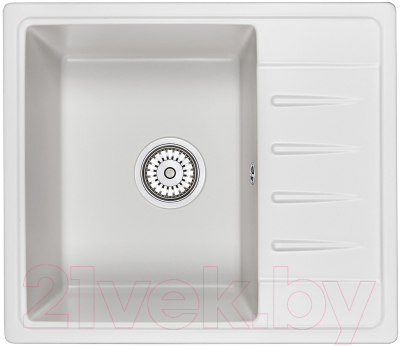 Мойка кухонная GRANULA ST-5803 (белый) - фото