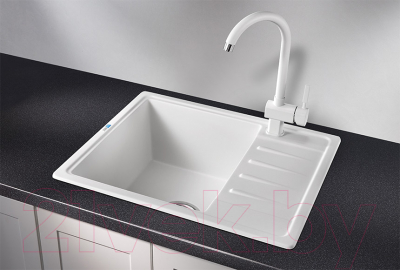 Мойка кухонная GRANULA ST-5803 (белый)