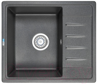 Мойка кухонная GRANULA ST-5803 (графит) - фото