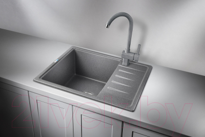 Мойка кухонная GRANULA ST-5803 (графит)