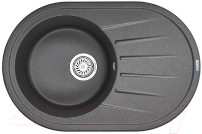 Мойка кухонная GRANULA ST-7601 (графит) - фото