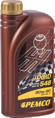 Трансмиссионное масло Pemco iPoid 548 80W90 GL-4 / PM0548-1 - фото