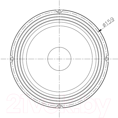 Среднечастотная АС AMP Mass FR65